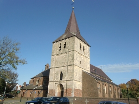 Leudal NL : Ortsteil Grathem, Kerkplein, Kirche St. Severinus